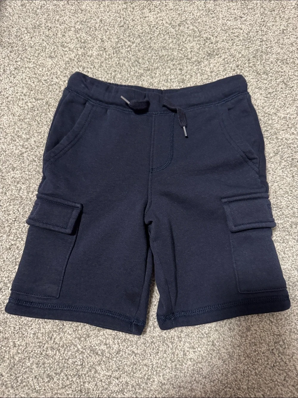 Old Navy Navy Cargo Knit Shorts for Kids